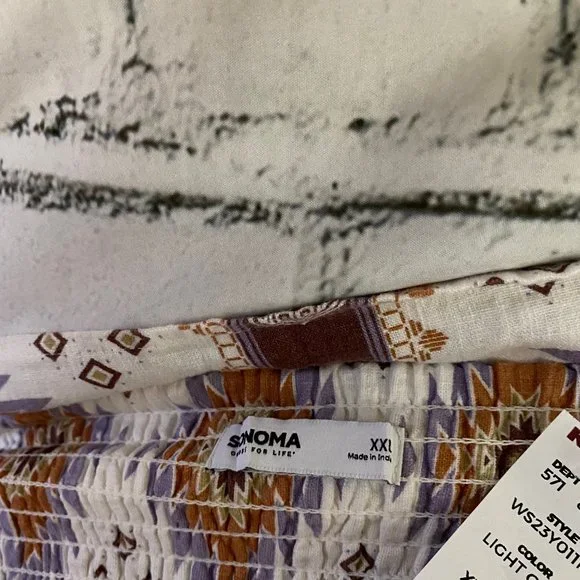 Sonoma Linen Cami Midi Dress XXL - Picture 13 of 15